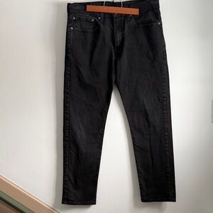 Levi’s Men's Straight Black Jeans